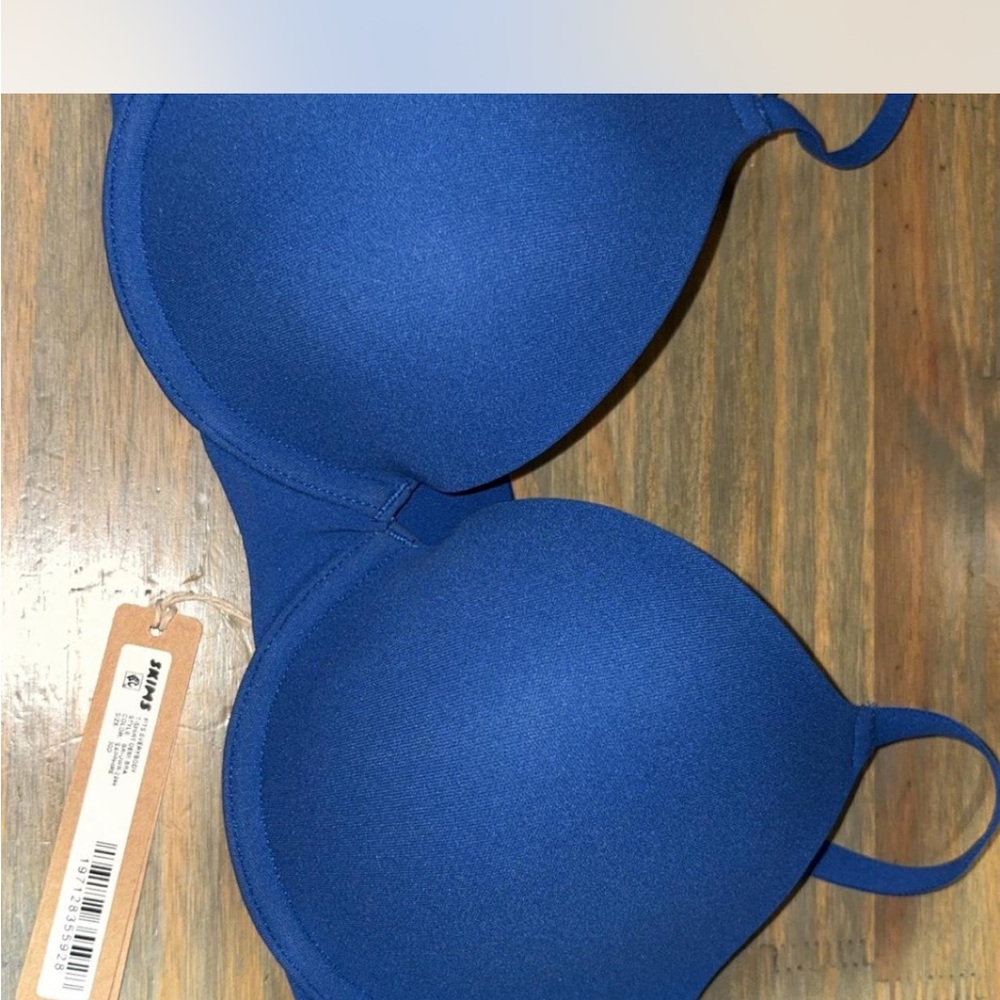 SKIMS Vibrant Blue Bra